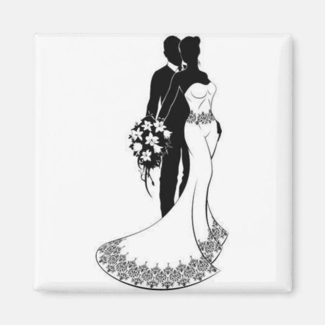 Wedding apolonija magnet (Front)