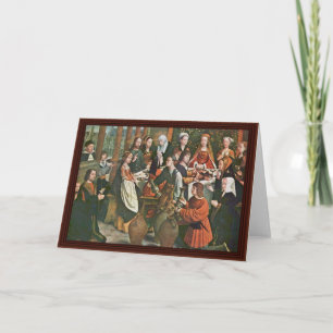 Wedding At Cana By David Gerard Card