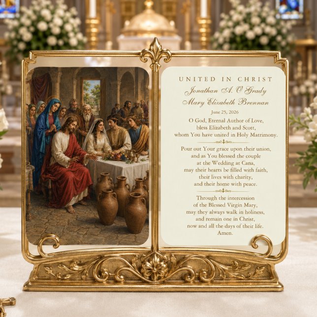 Wedding at Cana Catholic Marriage Prayer Favour Ca (Creator Uploaded)