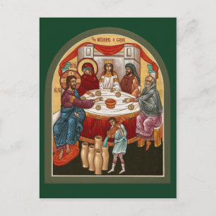Wedding at Cana Prayer Card