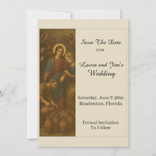 Wedding at Cana  Save The Date