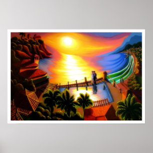 Wedding at Malaga Cove Poster