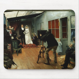 Wedding at the Photographer's, 1878-9 Mouse Pad