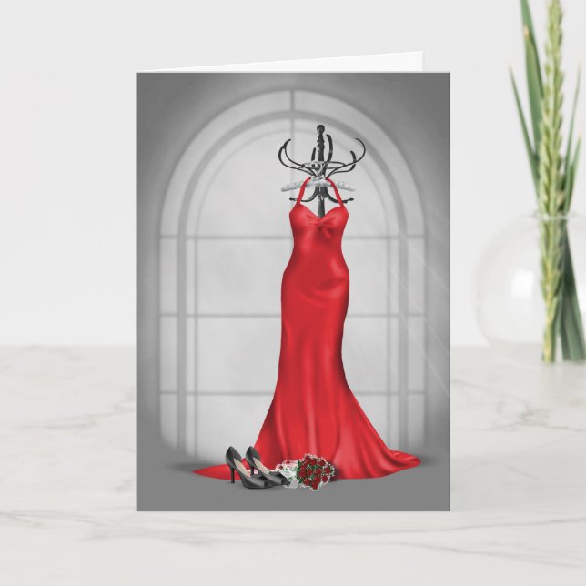 Wedding Attendant Request Invitation (Front)