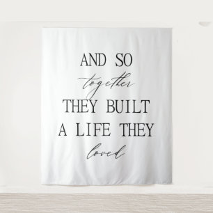 Wedding Backdrop – Wedding Decor Tapestry