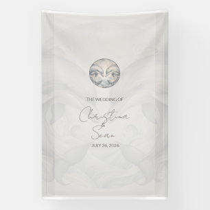 Wedding Banner Custom Dolphin Theme