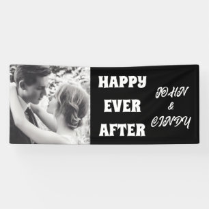 WEDDING BANNER CUSTOM PHOTO