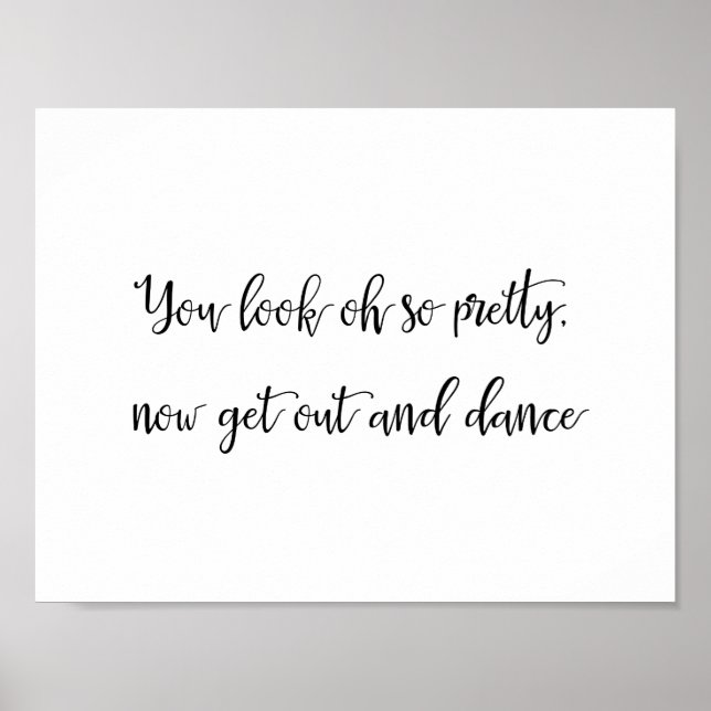 Wedding bathroom sign |  Ladies (Front)