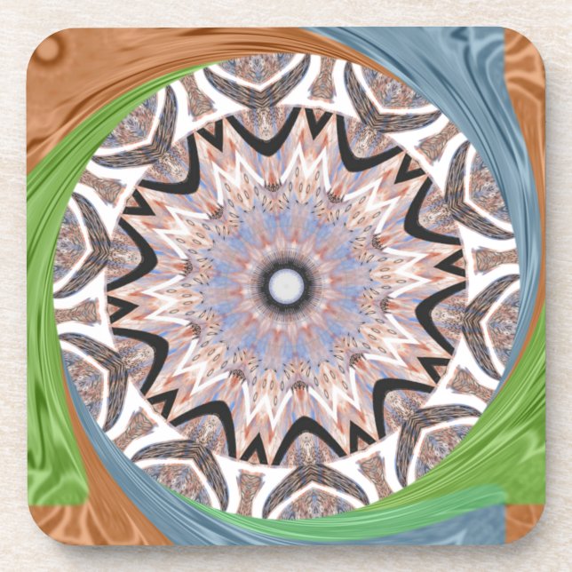 Wedding Beautiful Fantastic Feminine Design Coaster (Front)