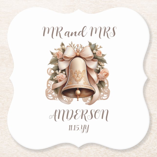 Wedding Bell Coaster (Front)