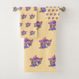 Wedding Bells Bath Towel Set