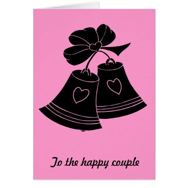 Wedding bells, fuschia (Front)