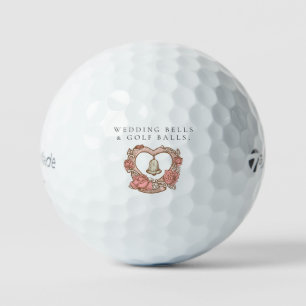 'Wedding Bells & Golf Balls' Wedding Favour Gift Balls