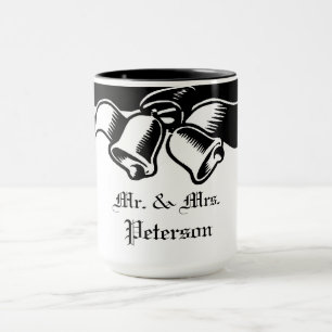 Wedding Bells Mr And Mrs Mug
