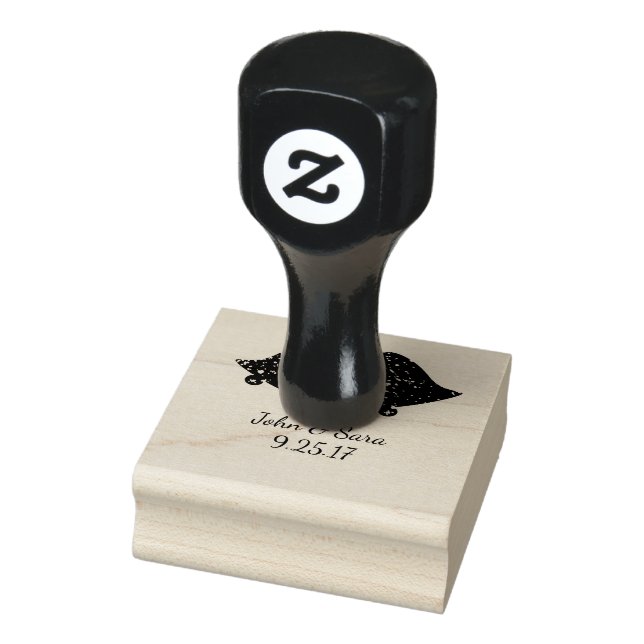 Wedding Bells Rubber Stamp (Stamp)