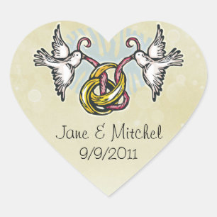 Wedding Bells Stickers