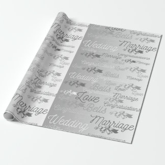 WEDDING BELLS WRAPPING PAPER