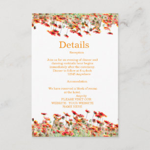 Wedding Birthday Baby Shower INVITATION CARD
