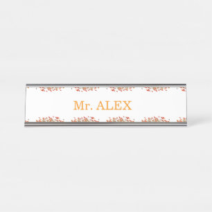 Wedding Birthday Baby Shower INVITATION CARD Desk Name Plate