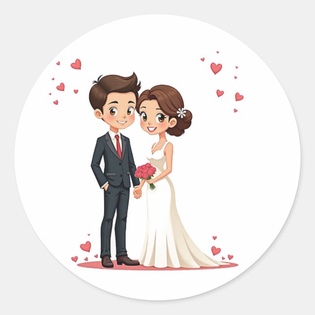 Wedding Bliss Stickers (Front)