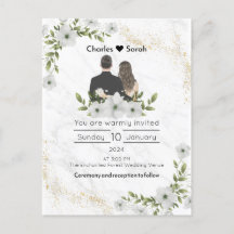 Wedding Blooms Invitation: A Floral Fairytale