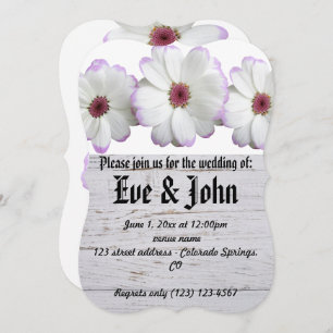 Wedding Blossoms Romantic Destiny's Destiny Invitation