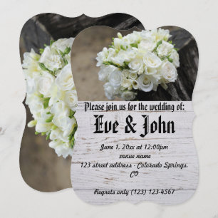 Wedding Blossoms Romantic Destiny's Destiny Invitation