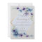 Wedding | Blue and Violet Watercolor Floral