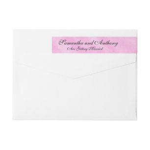 Wedding Blush Pink Address Labels