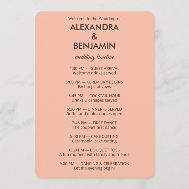 Wedding Botanical Vintage | Elegant Wedding  Program (Front)