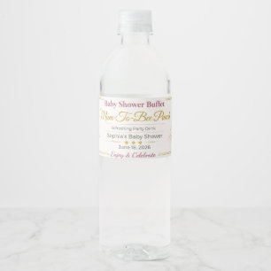 Wedding Bottle Labels Custom Mineral Water Bottl