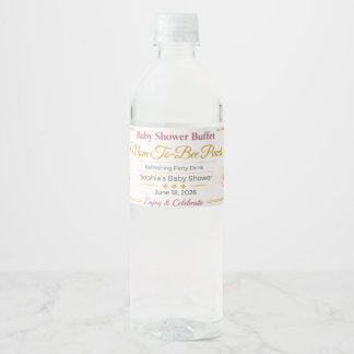 Wedding Bottle Labels | Custom Mineral Water Bottl