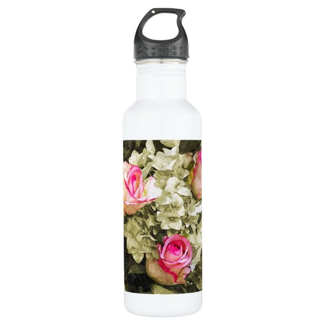 Wedding Bouquet 710 Ml Water Bottle (Front)