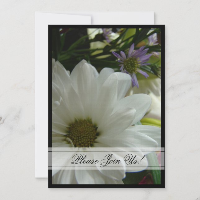 Wedding Bouquet Invitation (Front)