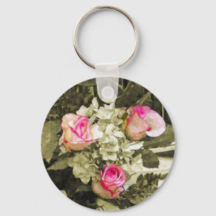 Wedding Bouquet Key Ring