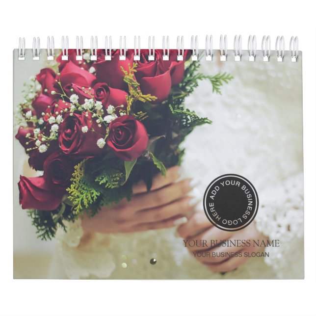 Wedding Bouquets & Flowers 2025 Business Calendar (Cover)