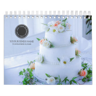 Wedding Bouquets & Flowers 2025 Business Calendar