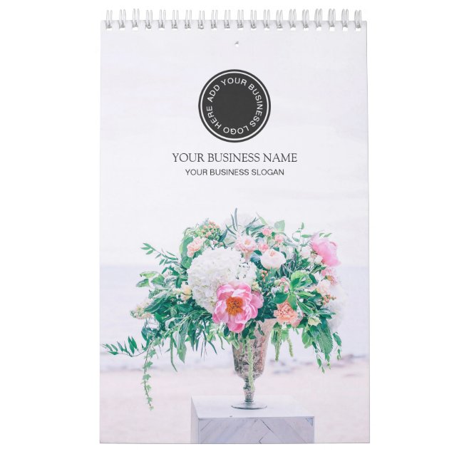 Wedding Bouquets & Flowers 2025 Business Calendar (Cover)