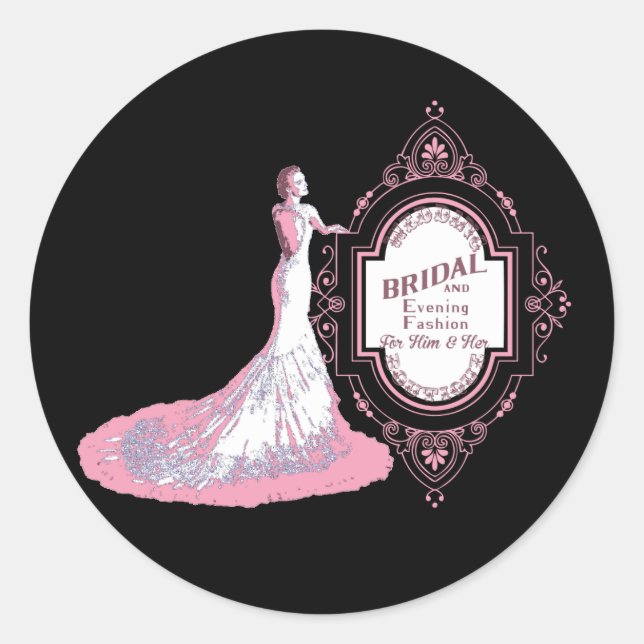 WEDDING BOUTIQUE - Sticker (Front)