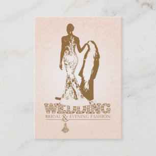 WEDDING Bridal & Evening Fashion - Business Card