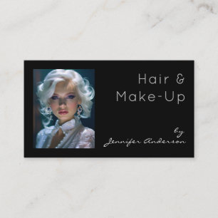 Wedding Bridal Hair Stylist Make-Up Cosmetologist Business Card