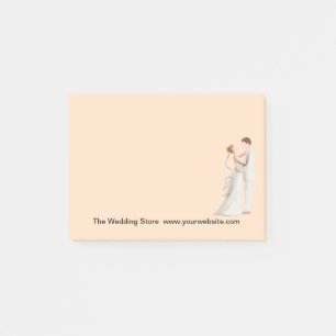 Wedding Bridal Theme Post-it Notes