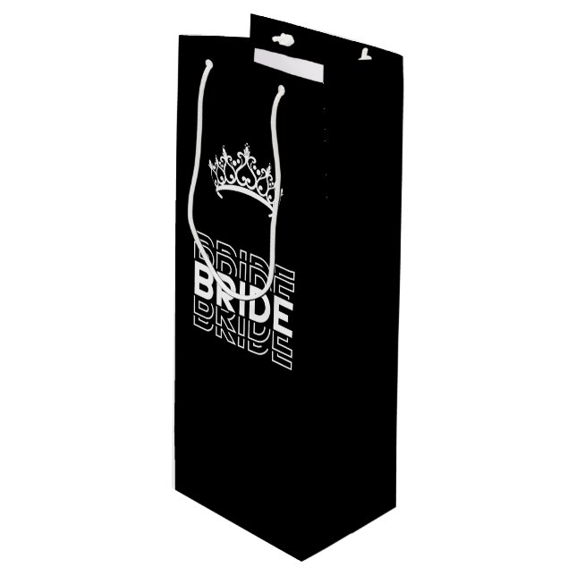 Wedding Bride Gift Bag (Front Angled)