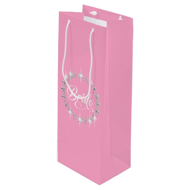 Wedding Bride Gift Bag (Front Angled)