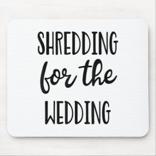 Wedding Bride Groom Gym Training Workout _1  Mouse Pad
