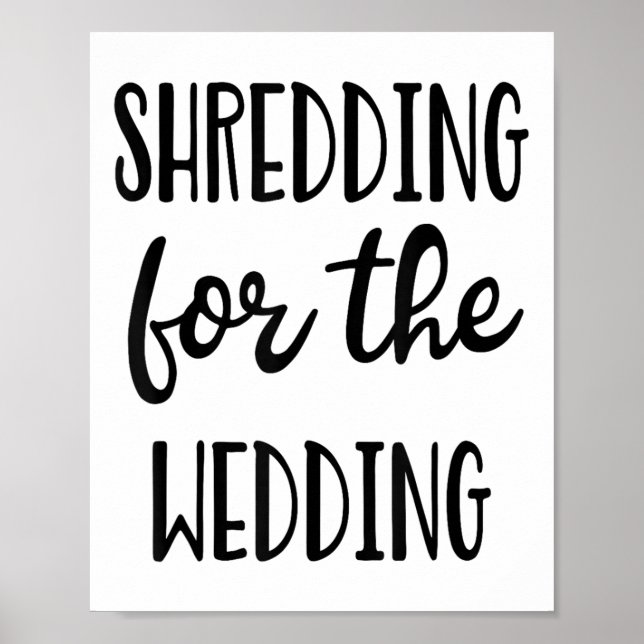 Wedding Bride Groom Gym Training Workout _1  Poster (Front)