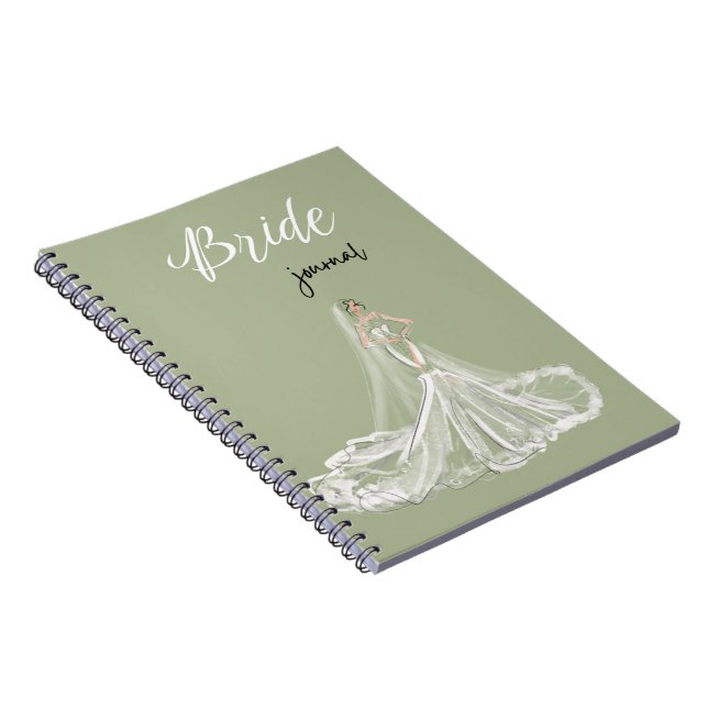 Wedding Bride Journal for Notes and Planning (Right Side)