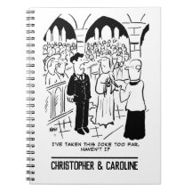Wedding - Bridegroom Practical Joke Cartoon