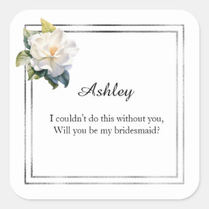 Wedding Bridesmaid Gift Stickers