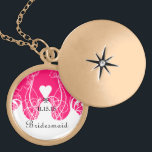 Wedding Bridesmaid Keepsake Thank You Necklace<br><div class="desc">Keepsake Necklaces Choose either Silver Plated Gold Finish or Sterling Silver Unique Personalised Custom !st Christmas Gift Wedding Keepsake Wedding Party Necklaces - to change background colour - click customise - click edit - choose last tool in drop down menu and choose from one of the colours shown or enter...</div>